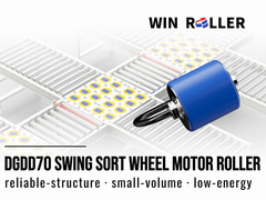 Slingroller Swing Sort Wheel Motorroller Compact vermogen voor hogesnelheidssorting